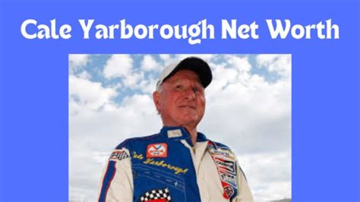 Cale Yarborough's Net Worth (Updated 2024)