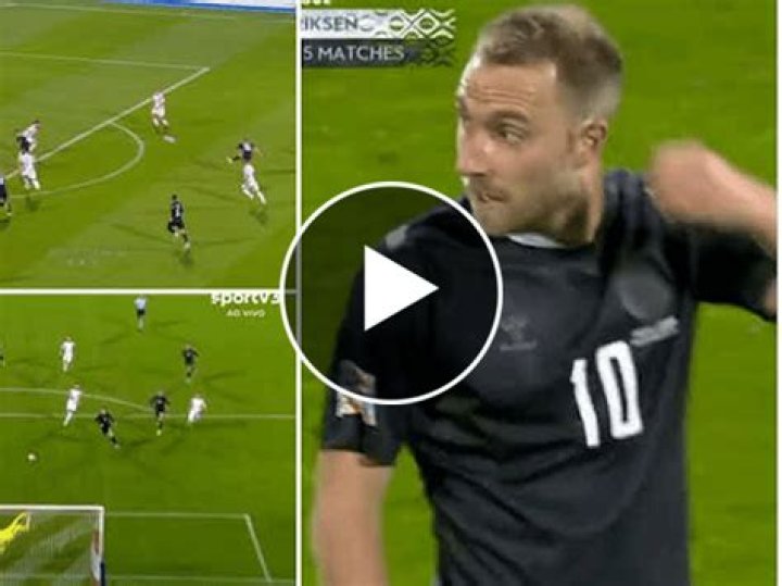 Christian Eriksen Scores ROCKET Goal For Denmark Vs Croatia (VIDEO)