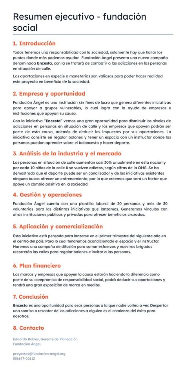 Cómo redactar un resumen ejecutivo en 8 sencillos pasos