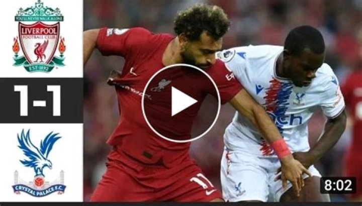 FT: Liverpool 1-1 Crystal Palace, Wilfred Saha STRIKES! (VIDEO HIGHLIGHTS)