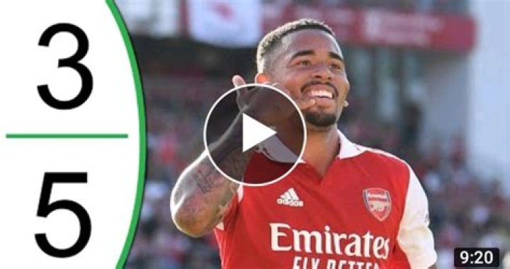 FT: Nurnberg 3-5 Arsenal, Gabriel Jesus Bags BRACE On Arsenal Debut! (VIDEO HIGHLIGHTS)