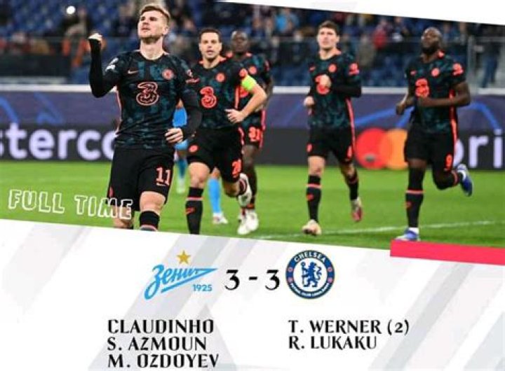 FT: Zenit 3-3 Chelsea, Timo Werner Bags BRACE! (HIGHLIGHTS)