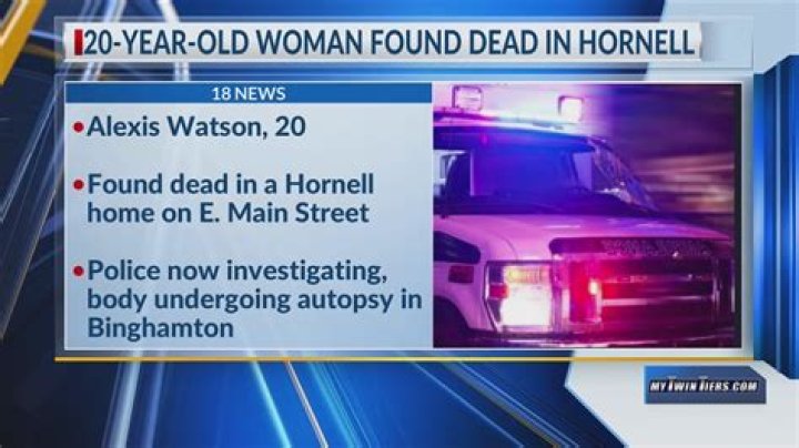 Missing Alexis Watson: Young Woman Found Dead in Hornell Home