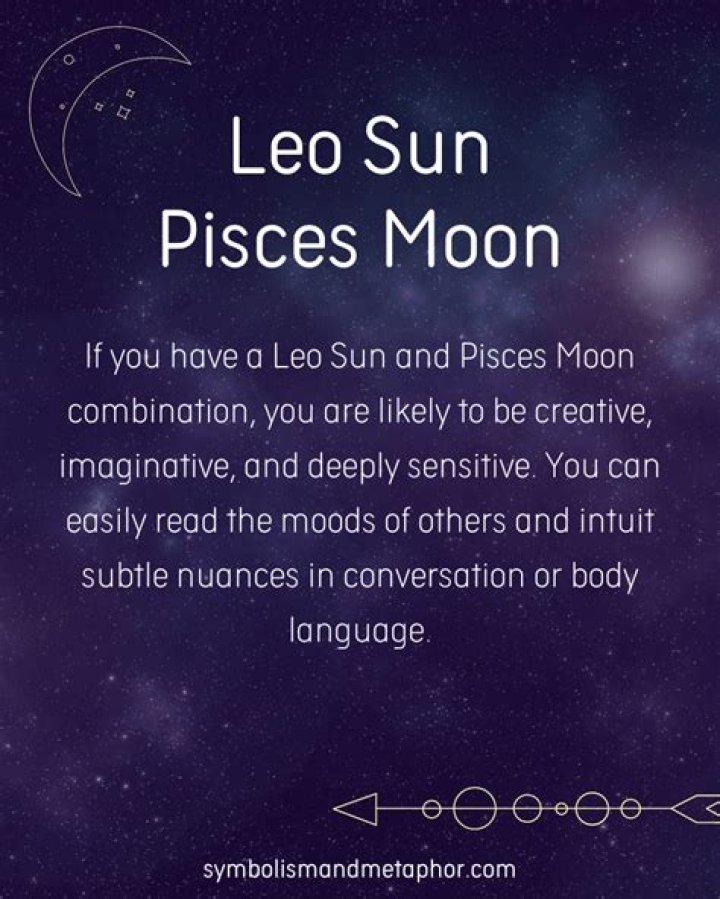 Pisces Sun with Leo Moon and Pisces Rising — Truly Divine