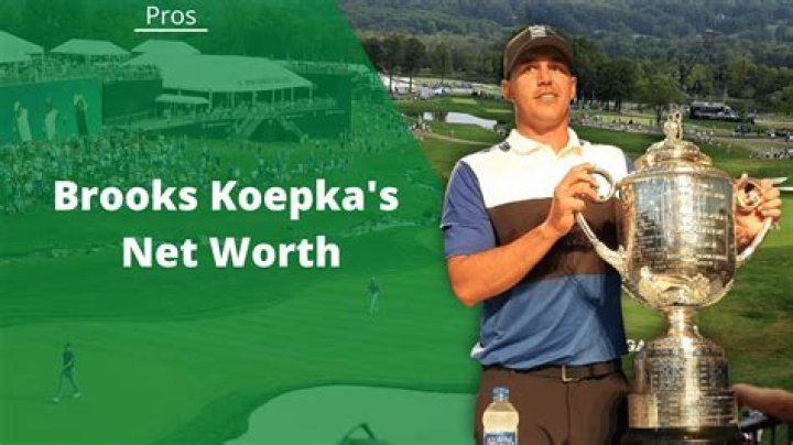 What is Brooks Koepka's Career Earnings?
